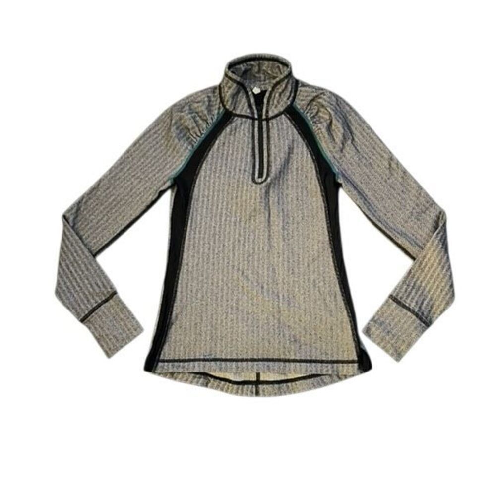 American Eagle Herringbone 1/2 Zip Shirt